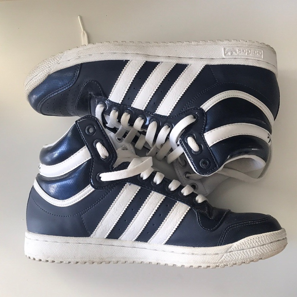 Adidas high top sneakers